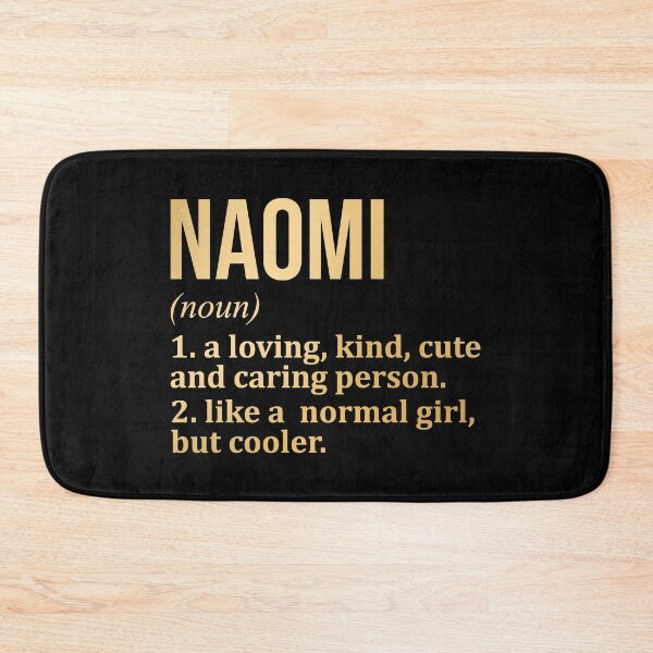 Item preview, Naomi Name Definition in Gold designed and sold by XCIV.