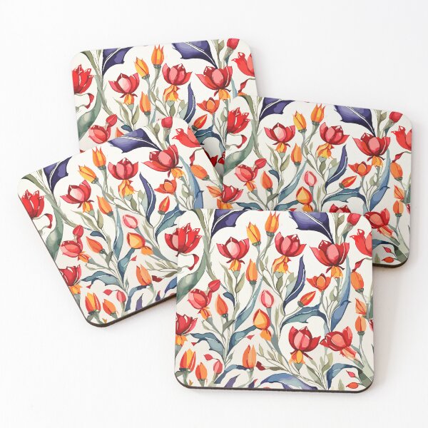 Item preview, Turkish Tulips Ottoman Pattern  designed and sold by GraphicsClub.