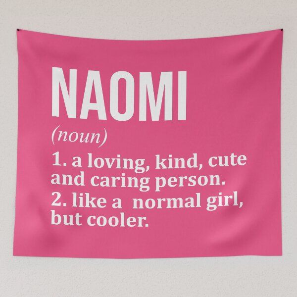 Item preview, Naomi Name Definition for Women designed and sold by XCIV.