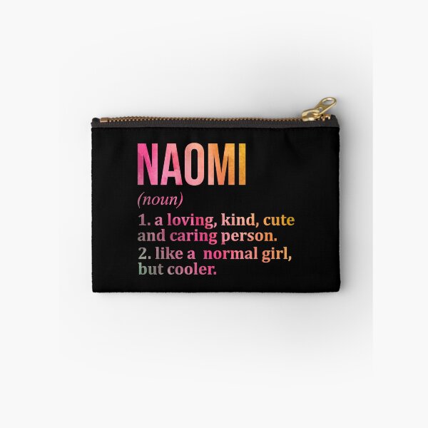 Item preview, Naomi Name Definition in Watercolor designed and sold by XCIV.