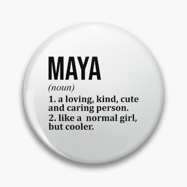 Item preview, Maya Name Definition designed and sold by XCIV.