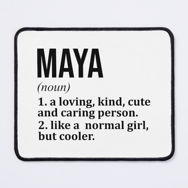 Item preview, Maya Name Definition designed and sold by XCIV.