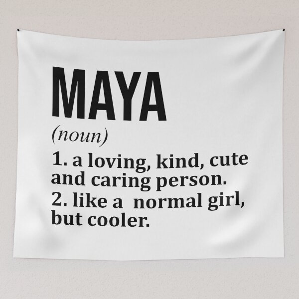 Item preview, Maya Name Definition designed and sold by XCIV.
