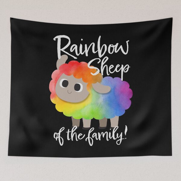 Item preview, This Sheep is Rainbow designed and sold by toodystark.