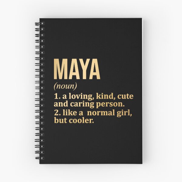 Item preview, Maya Name Definition in Gold designed and sold by XCIV.