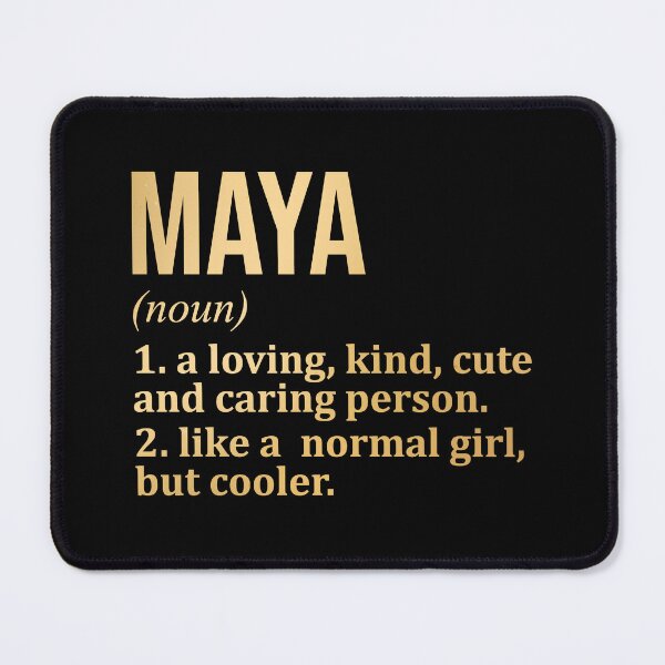 Item preview, Maya Name Definition in Gold designed and sold by XCIV.