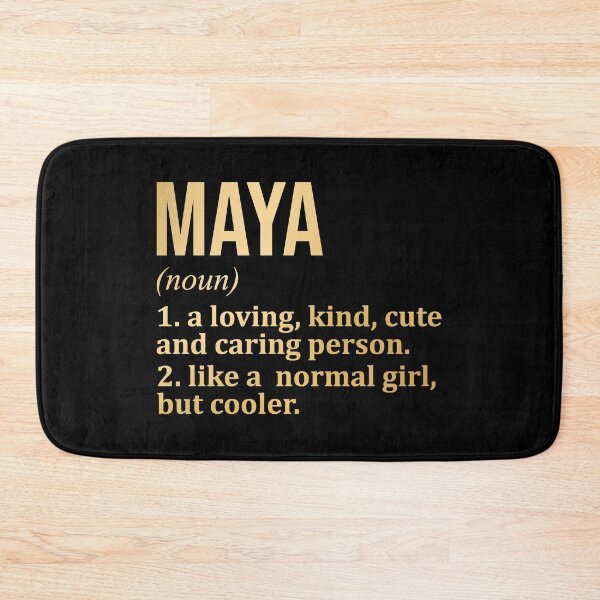 Item preview, Maya Name Definition in Gold designed and sold by XCIV.