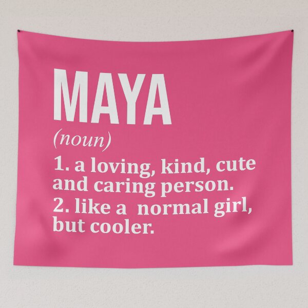Item preview, Maya Name Definition for Women designed and sold by XCIV.