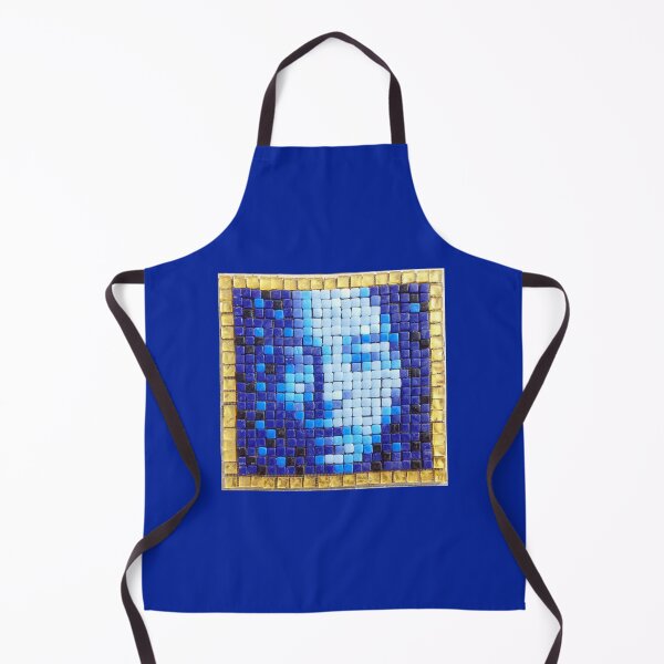 Item preview, Hermes mosaic portrait - Blue designed and sold by frederic Lecut.