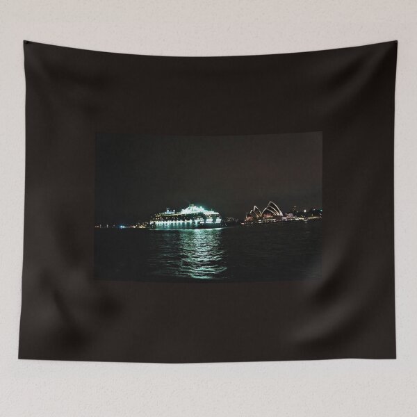 Item preview, Cruse Ship in The Harbor designed and sold by Giro Tavitian.