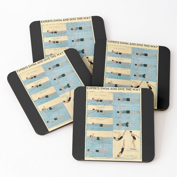 Item preview, experts swim and dive this way - Swimming lover designed and sold by SameeraDammeyer.