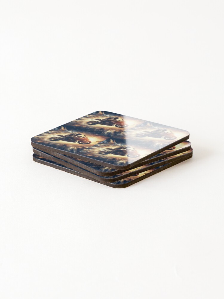 Thumbnail 4 of 5, Coasters (Set of 4), Freedom Rider designed and sold by Sparticus76.