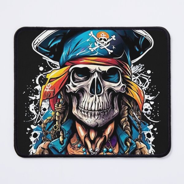 Item preview, Skull T-shirt Pirate King 08 designed and sold by BDPoktat.
