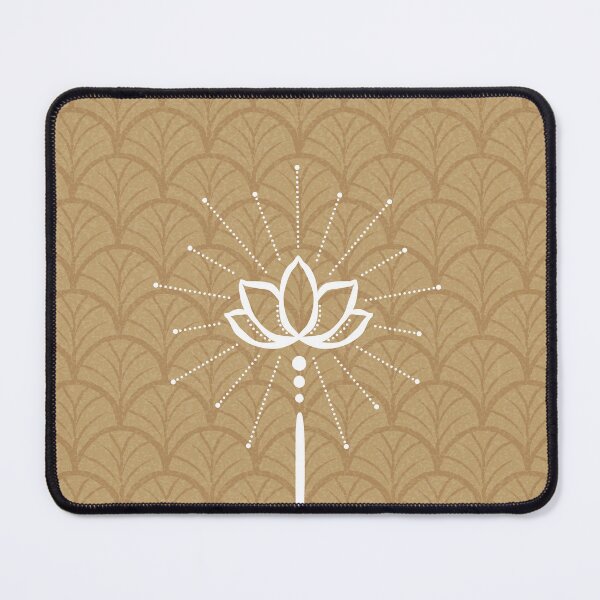 Item preview, Unalome with Fan Background - Fawn + Snow designed and sold by Irene Estelle.