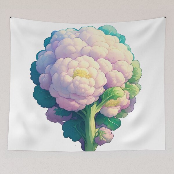 Item preview, Vintage Fantasy Cauliflower Sticker (66) designed and sold by WASjourney.