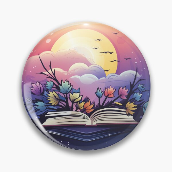 Item preview, Blooming Book Art of Reading  designed and sold by PulPleshop.