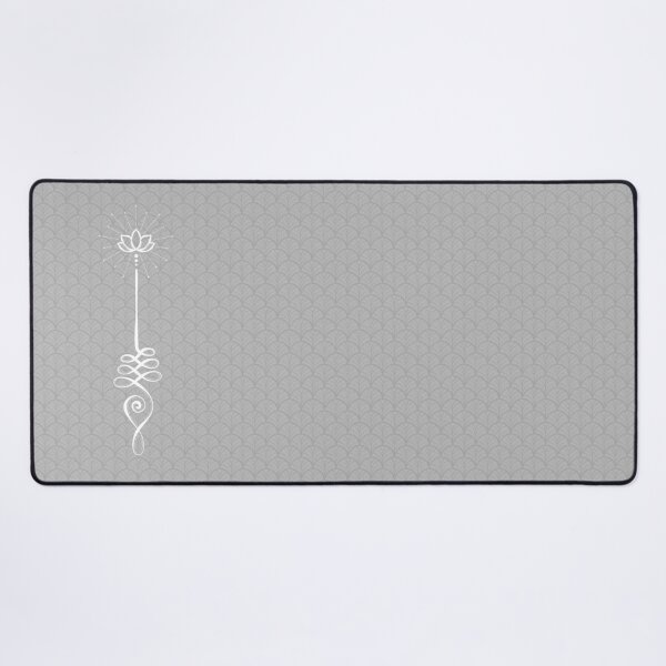 Item preview, Unalome with Fan Background - Fog + Snow designed and sold by Irene Estelle.