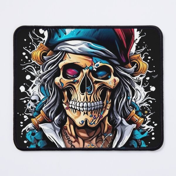 Item preview, Skull T-shirt Pirate King 09 designed and sold by BDPoktat.