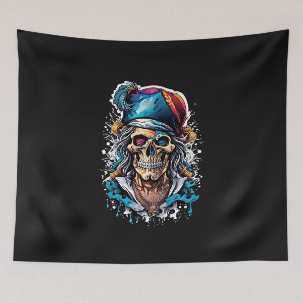 Item preview, Skull T-shirt  Pirate King 09 designed and sold by BDPoktat.