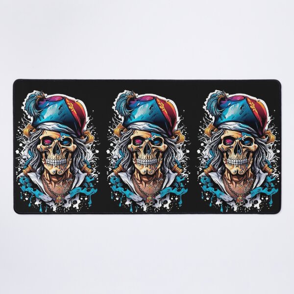 Item preview, Skull T-shirt Pirate King 09 designed and sold by BDPoktat.