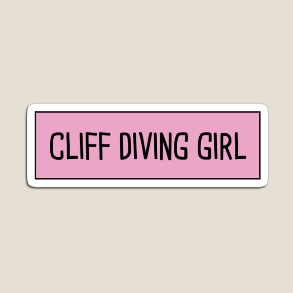 Item preview, Cliff Diving Girl designed and sold by orlumbuspirate.