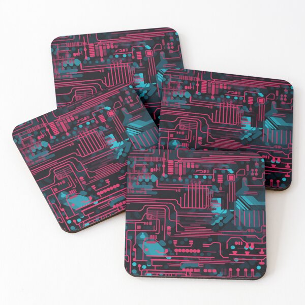 Item preview, Digital Code Abstract Pattern designed and sold by SideSignal.