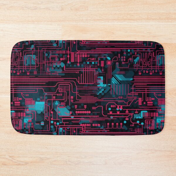 Item preview, Digital Code Abstract Pattern designed and sold by SideSignal.