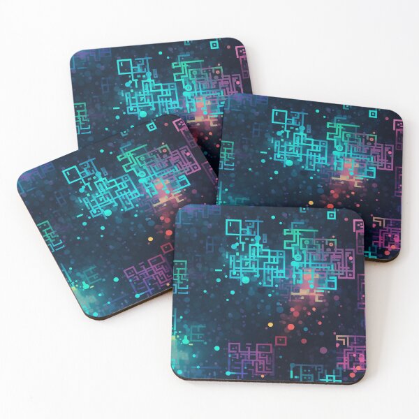 Item preview, Digital Code Abstract Pattern designed and sold by SideSignal.