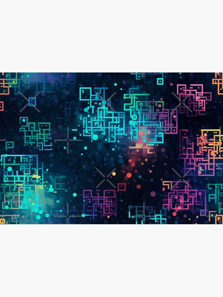 Thumbnail 3 of 3, Journal, Digital Code Abstract Pattern designed and sold by SideSignal.