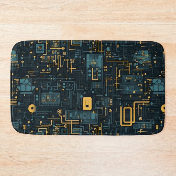 Item preview, Digital Code Abstract Pattern designed and sold by SideSignal.
