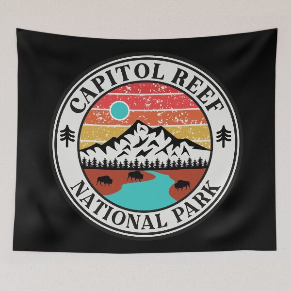 Item preview, Capitol Reef National Park-Vintage designed and sold by nature-space.