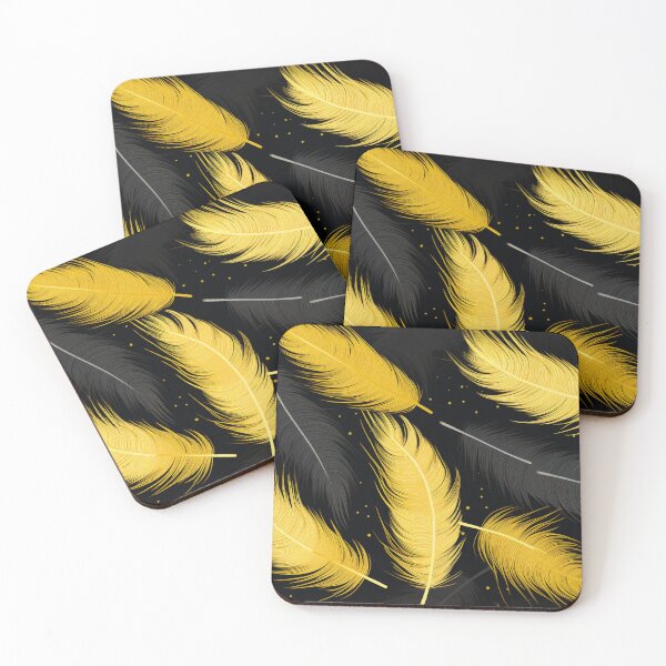 Item preview, Feather Pattern designed and sold by SideSignal.