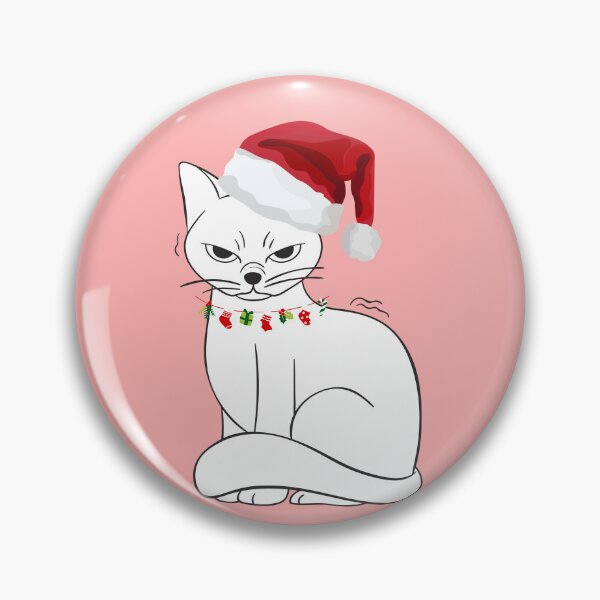 Item preview, Grumpy Santa Cat designed and sold by PS-ARTSHOP.