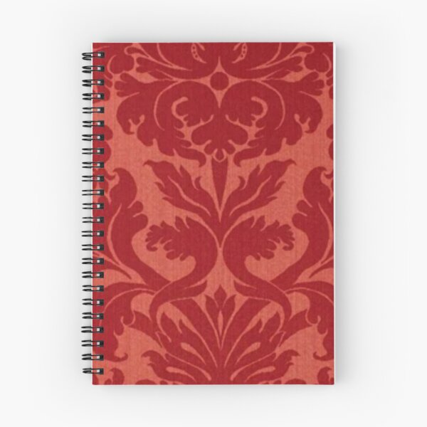 Item preview, Red Velvet Damask Pattern  designed and sold by zanydoodles.