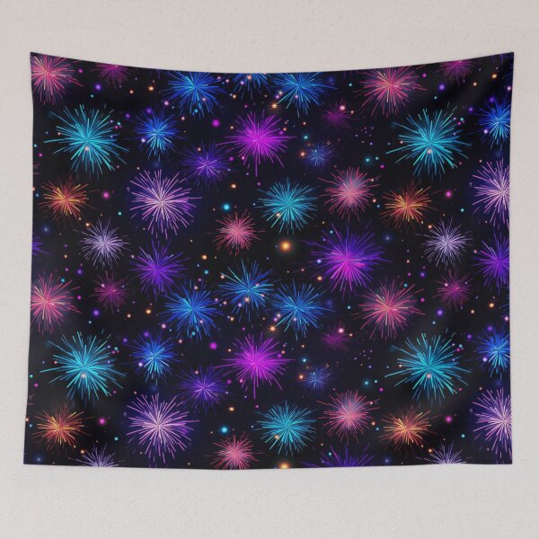 Artikelvorschau, Fireworks Pattern entworfen und verkauft von SideSignal.