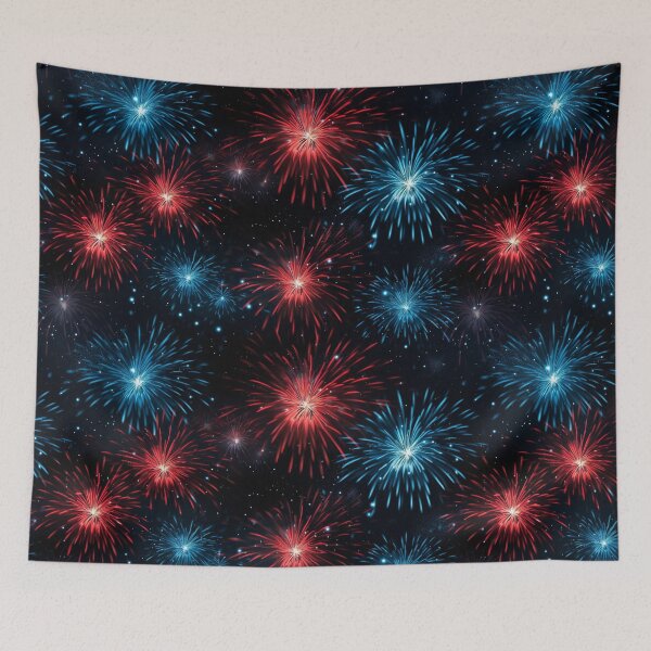 Artikelvorschau, Fireworks Pattern entworfen und verkauft von SideSignal.