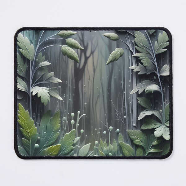 Item preview, Realistic delicate 3D wild forest - expressive botanical pattern. designed and sold by My-fake-places.