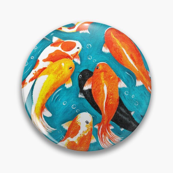 Item preview, Koi Fish Painting designed and sold by TeraiNB.