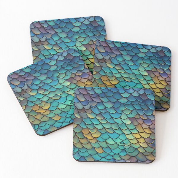 Item preview, Fishscales Pattern designed and sold by SideSignal.