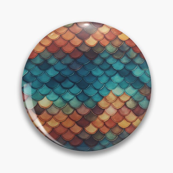 Item preview, Fishscales Pattern designed and sold by SideSignal.