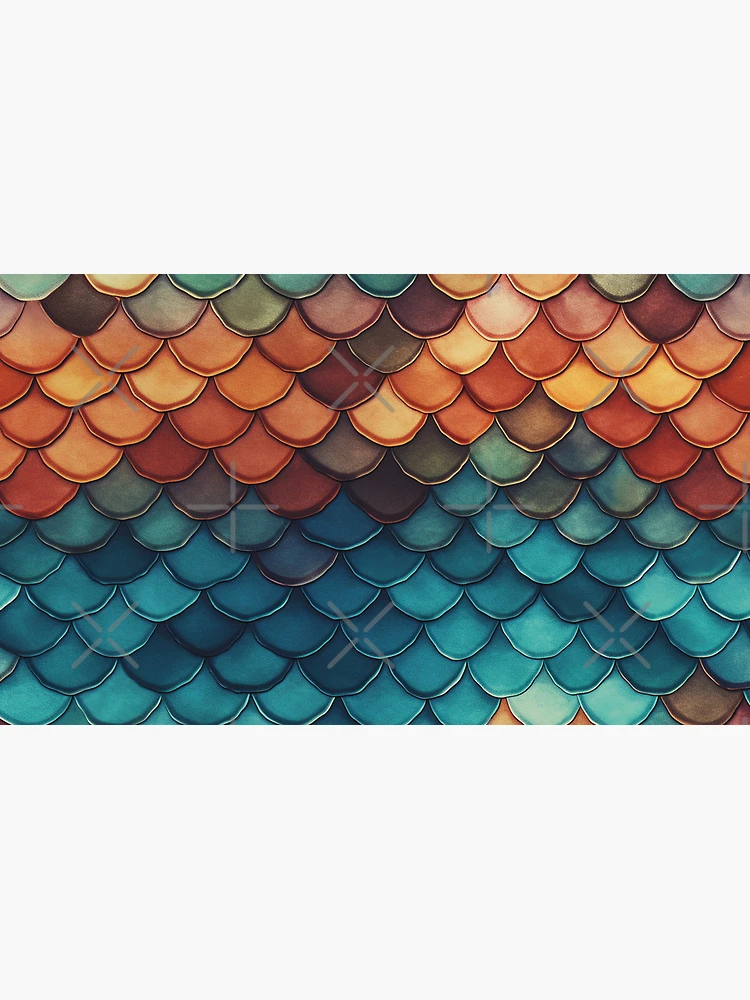 Thumbnail 4 of 4, Coffee Mug, Fishscales Pattern designed and sold by SideSignal.