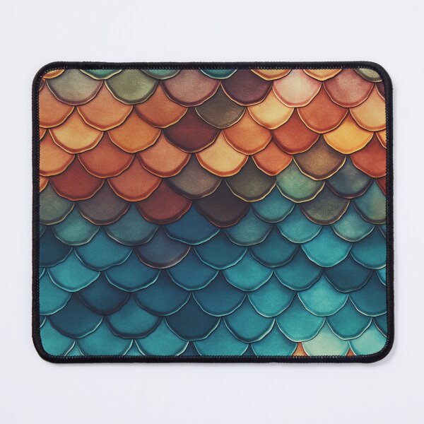 Item preview, Fishscales Pattern designed and sold by SideSignal.