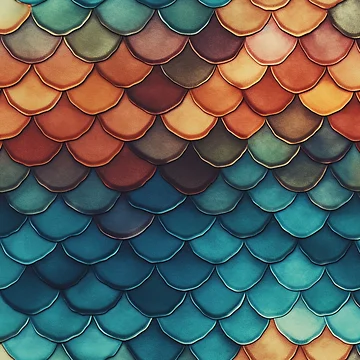 Artwork thumbnail, Fishscales Pattern by SideSignal
