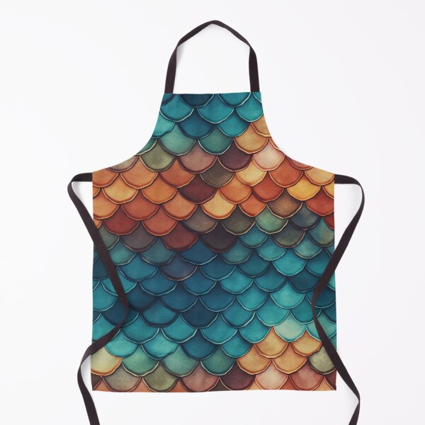 Item preview, Fishscales Pattern designed and sold by SideSignal.
