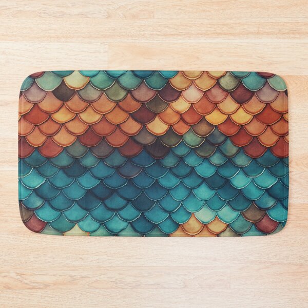 Item preview, Fishscales Pattern designed and sold by SideSignal.