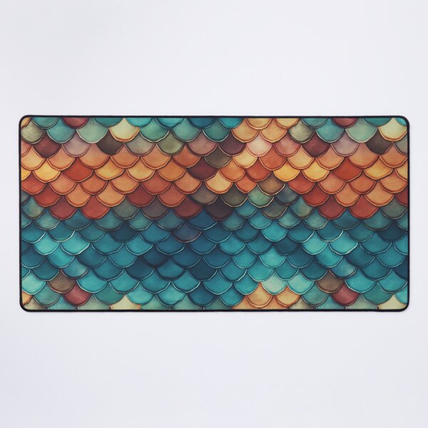 Item preview, Fishscales Pattern designed and sold by SideSignal.