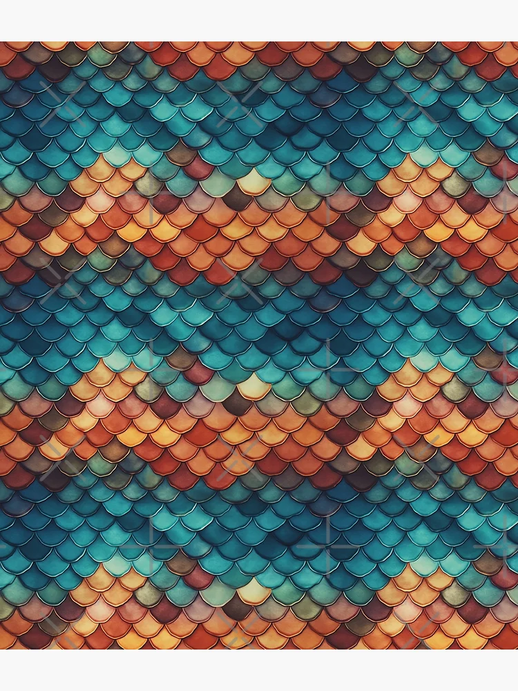 Thumbnail 3 of 3, Backpack, Fishscales Pattern designed and sold by SideSignal.