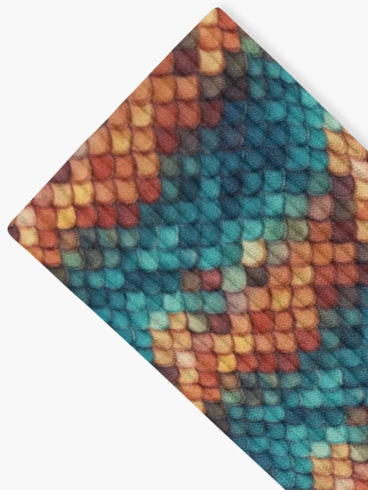 Thumbnail 2 of 5, Socks, Fishscales Pattern designed and sold by SideSignal.