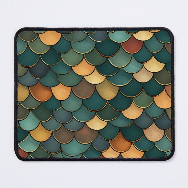 Item preview, Fishscales Pattern designed and sold by SideSignal.