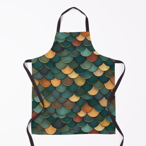 Item preview, Fishscales Pattern designed and sold by SideSignal.